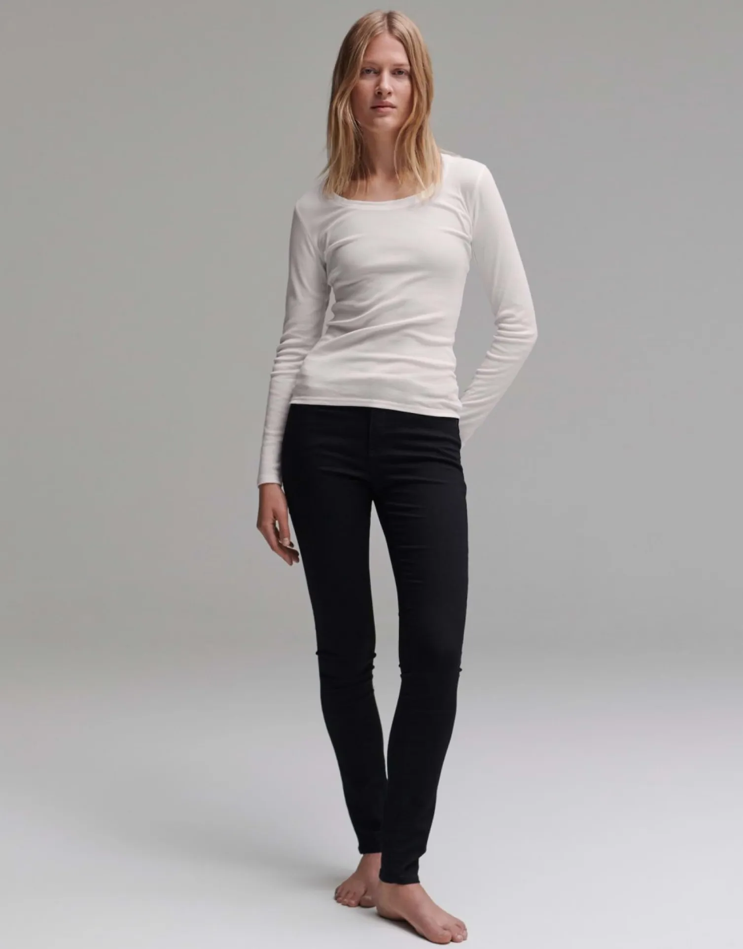 someday Fashion Shirts>Longsleeve Sorana Milk