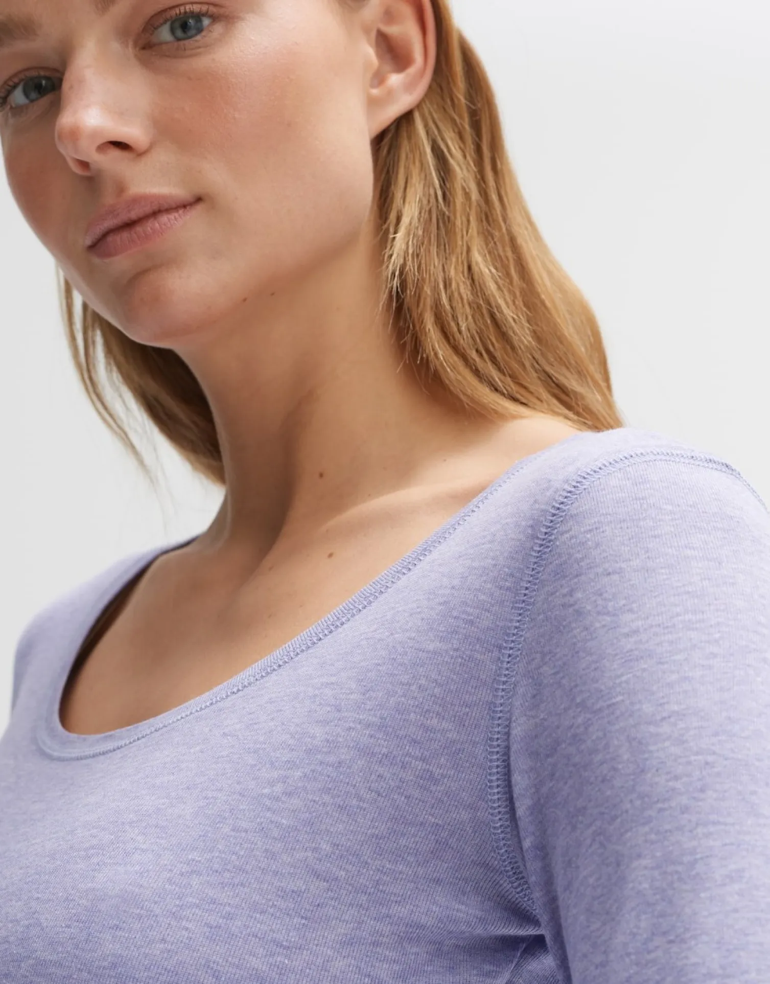 someday Fashion Shirts>Longsleeve Sorana Soft Viola