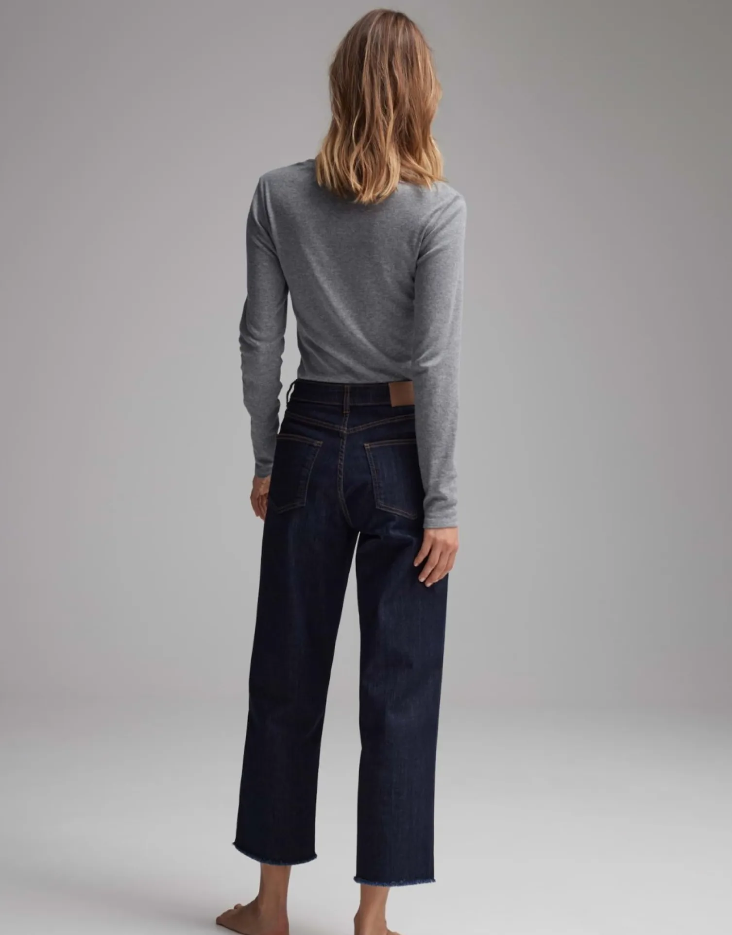 someday Fashion Shirts>Longsleeve Sorana Easy Grey