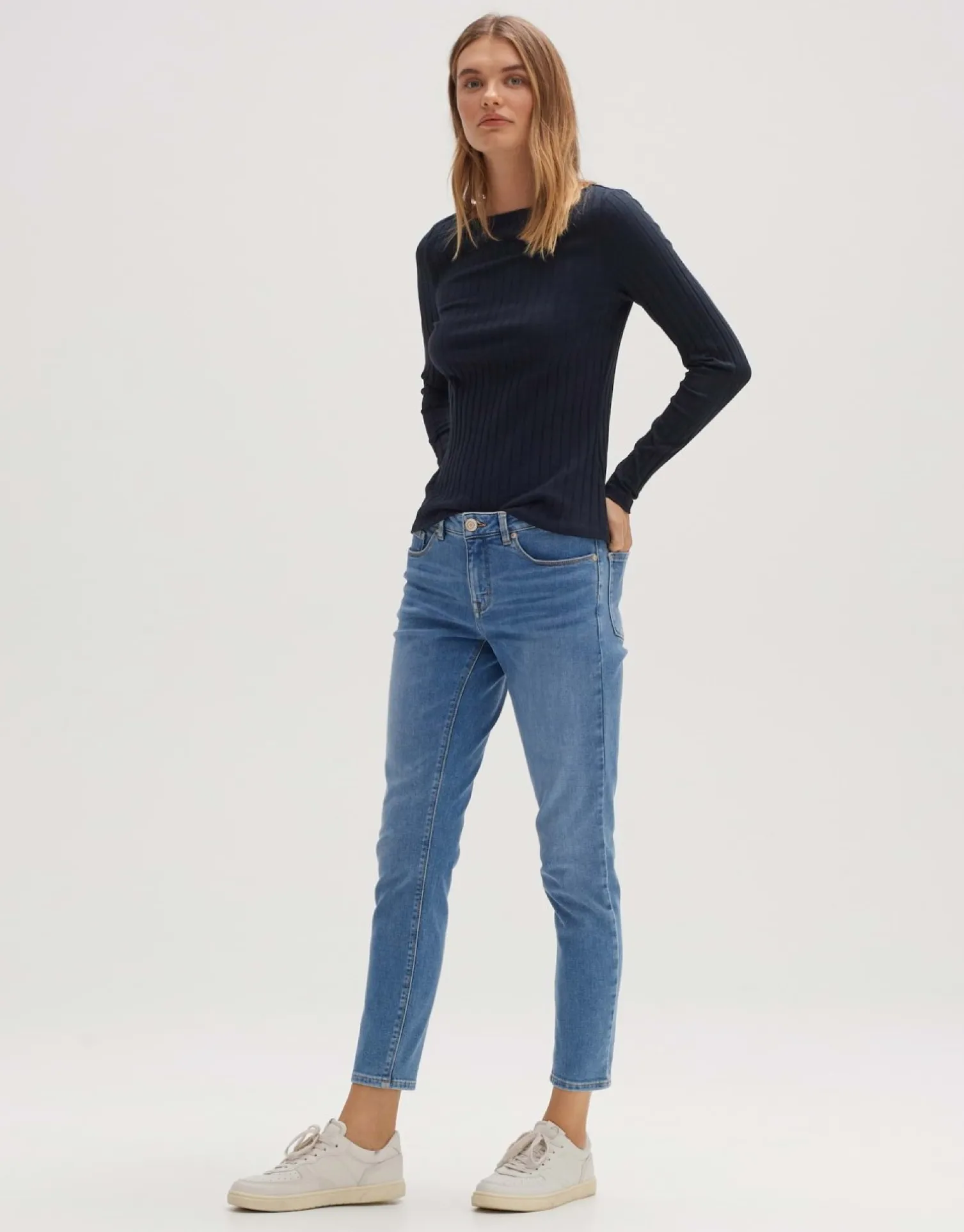 someday Fashion Shirts>Longsleeve Sovke Coal Blue
