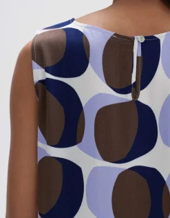 someday Fashion Jurken Rokken>Midi Jurk Wicy Witty Sandalwood