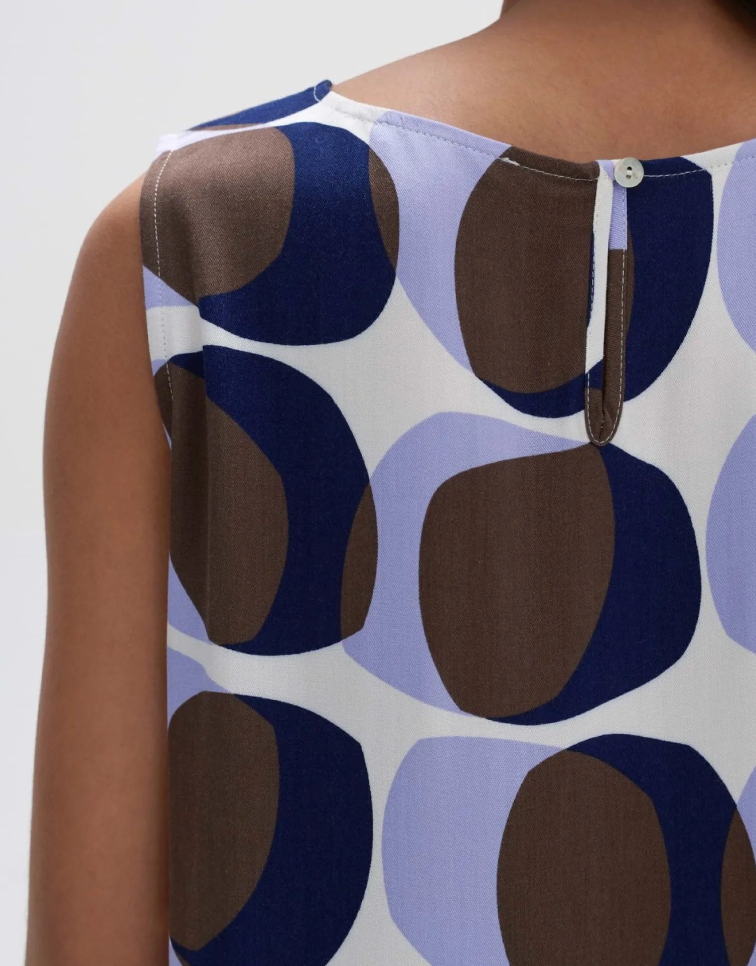 someday Fashion Jurken Rokken>Midi Jurk Wicy Witty Sandalwood