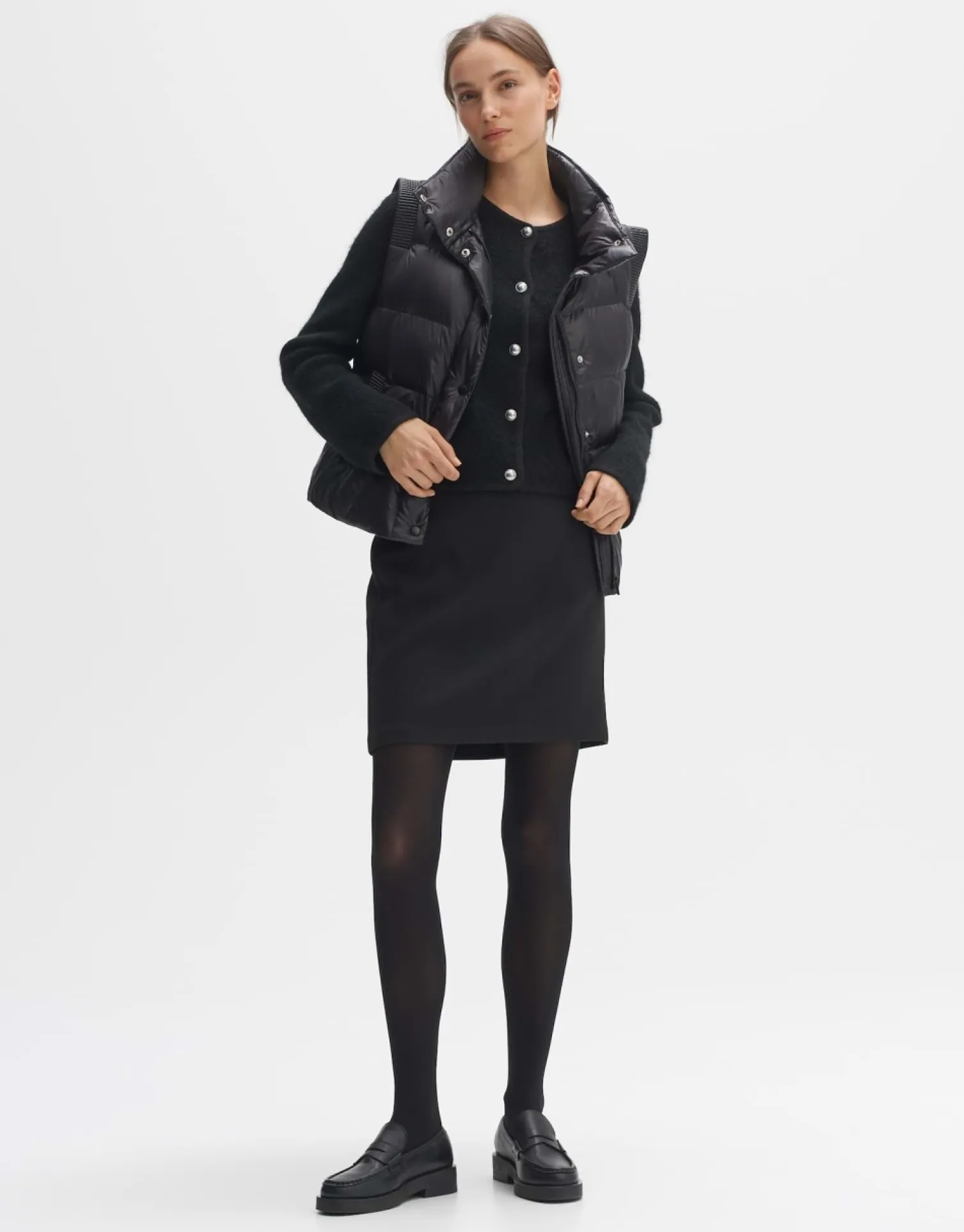 someday Fashion Jurken Rokken>Minirok Ravenna Twill Black