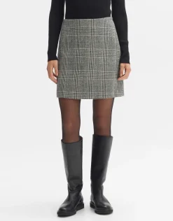 someday Fashion Jurken Rokken>Minirok Romela Check Black