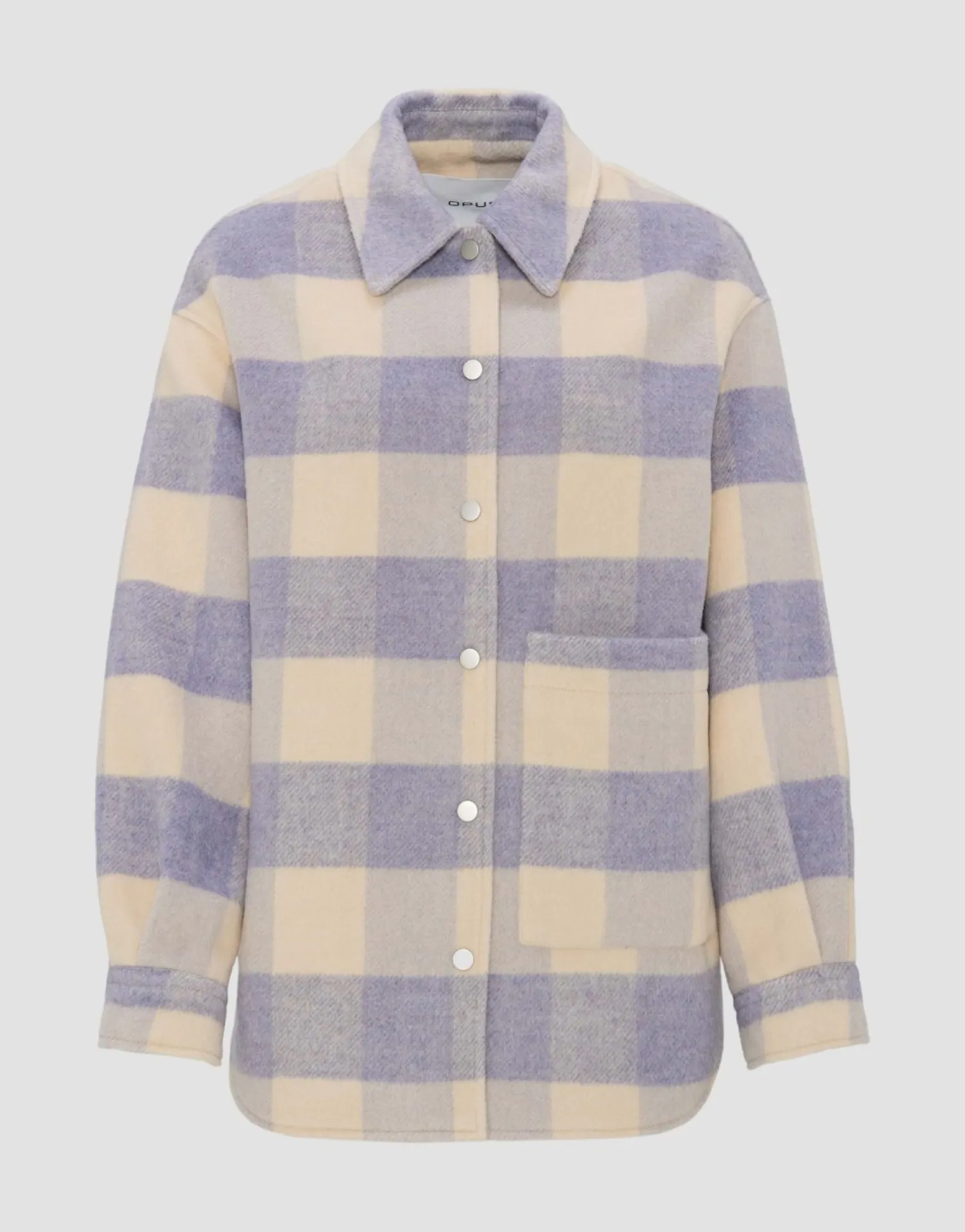 someday Fashion Blazer Vesten>Overhemd Julola Check Soft Viola
