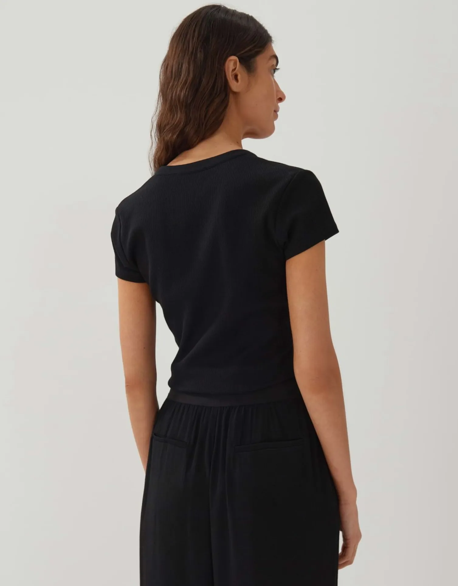 someday Fashion Shirts>Overhemd Kleoh Detail Black