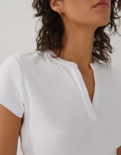 someday Fashion Shirts>Overhemd Kleoh Detail White