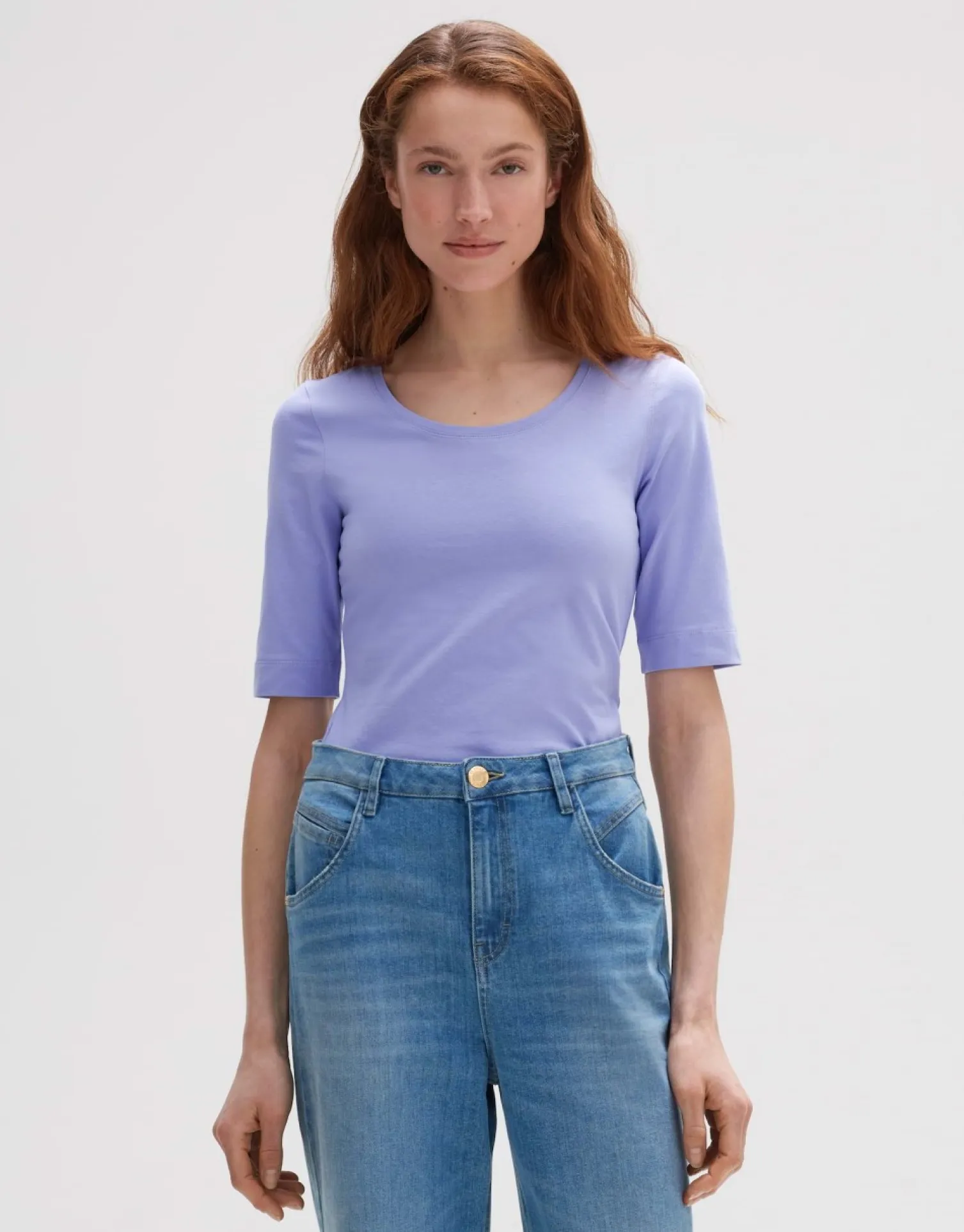 someday Fashion Shirts>Overhemd Sanika Soft Viola