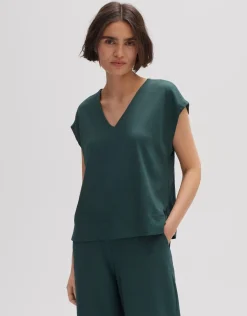 someday Fashion Shirts>Overhemd Seltiko Deep Teal