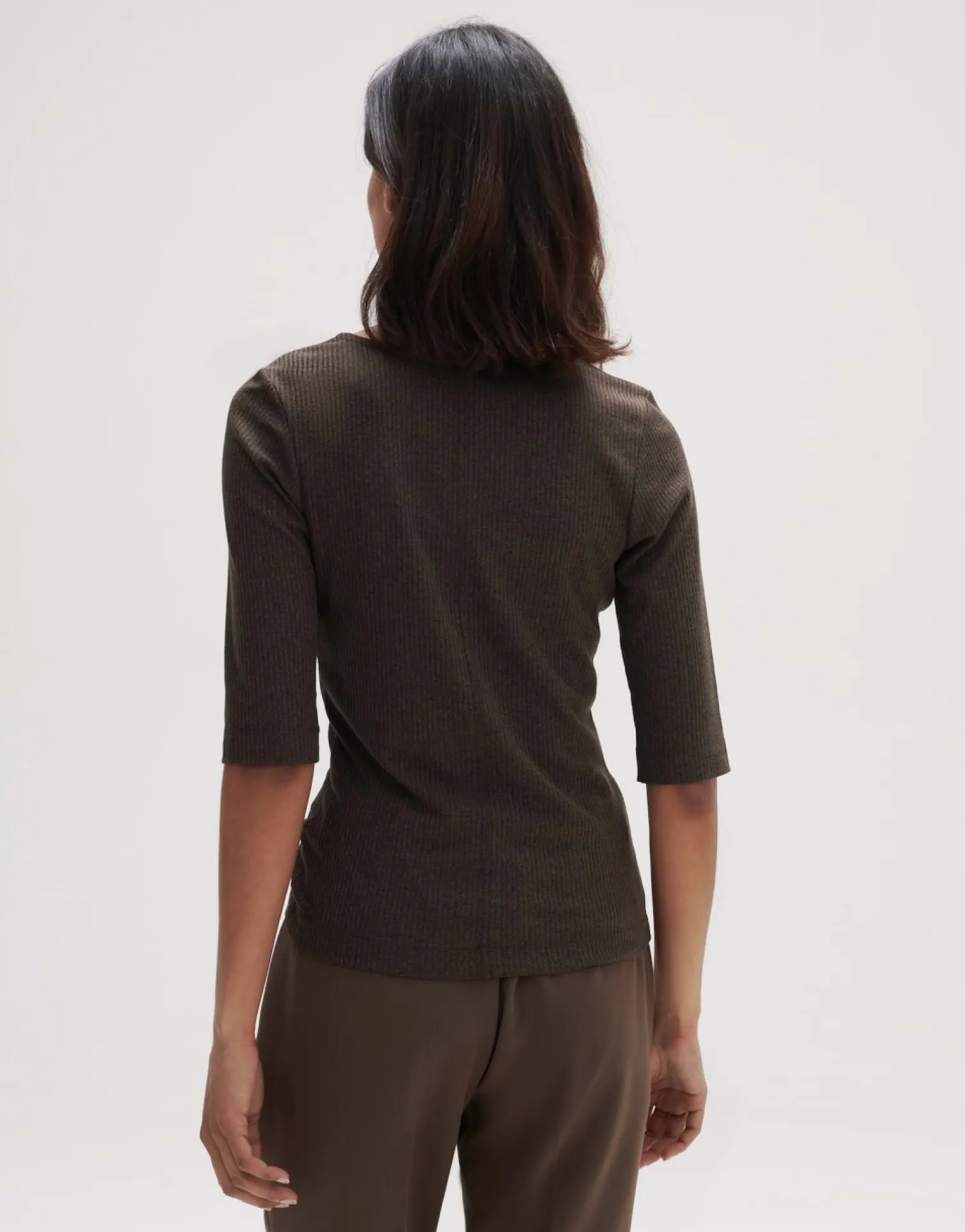 someday Fashion Shirts>Overhemd Sifasym Sandalwood