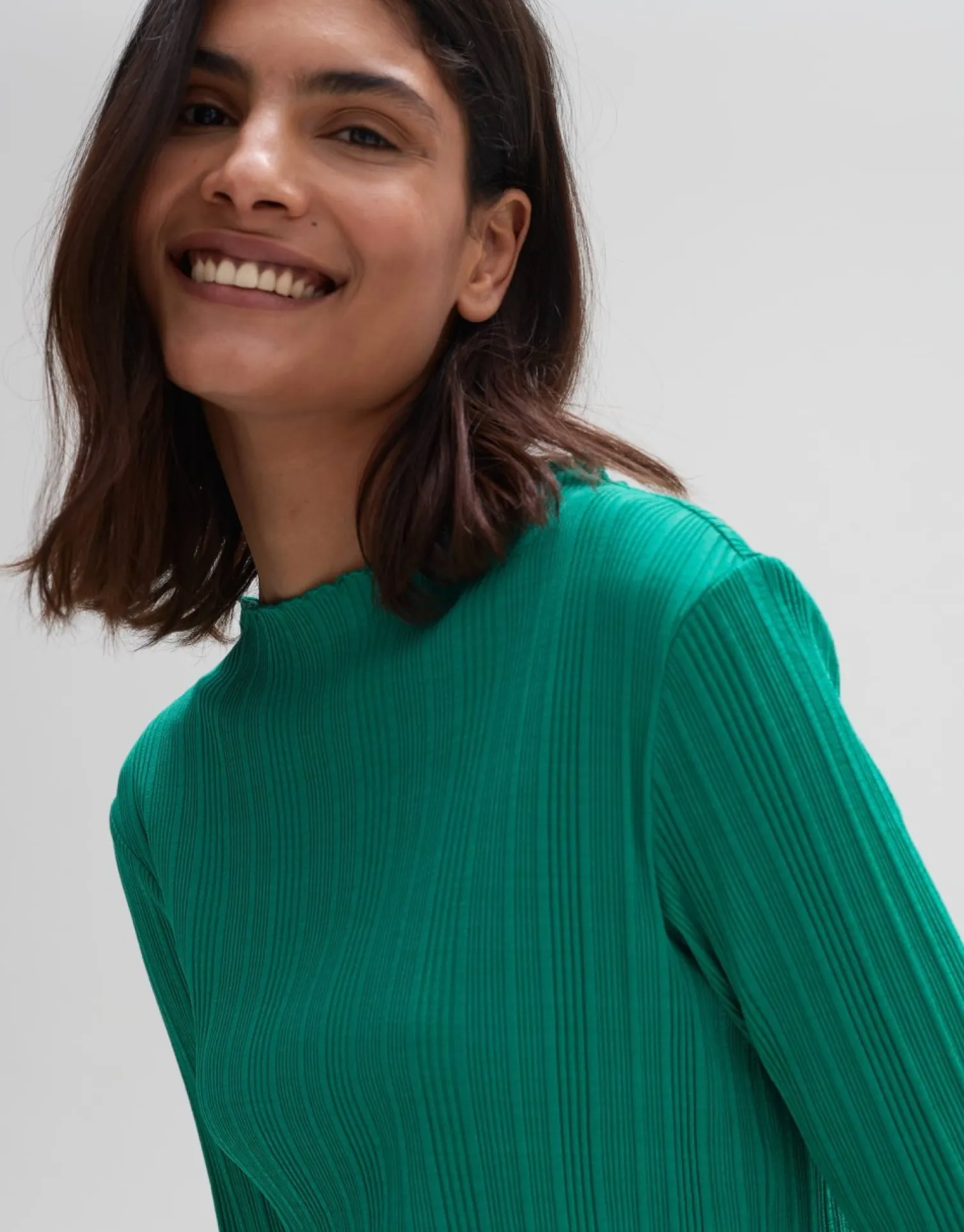 someday Fashion Shirts>Overhemd Sopami Pepper Green