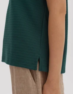 someday Fashion Shirts>Overhemd Suhila Deep Teal