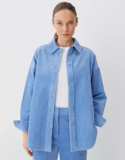 someday Fashion Blouses>Overhemd Zneesa Balance Blue