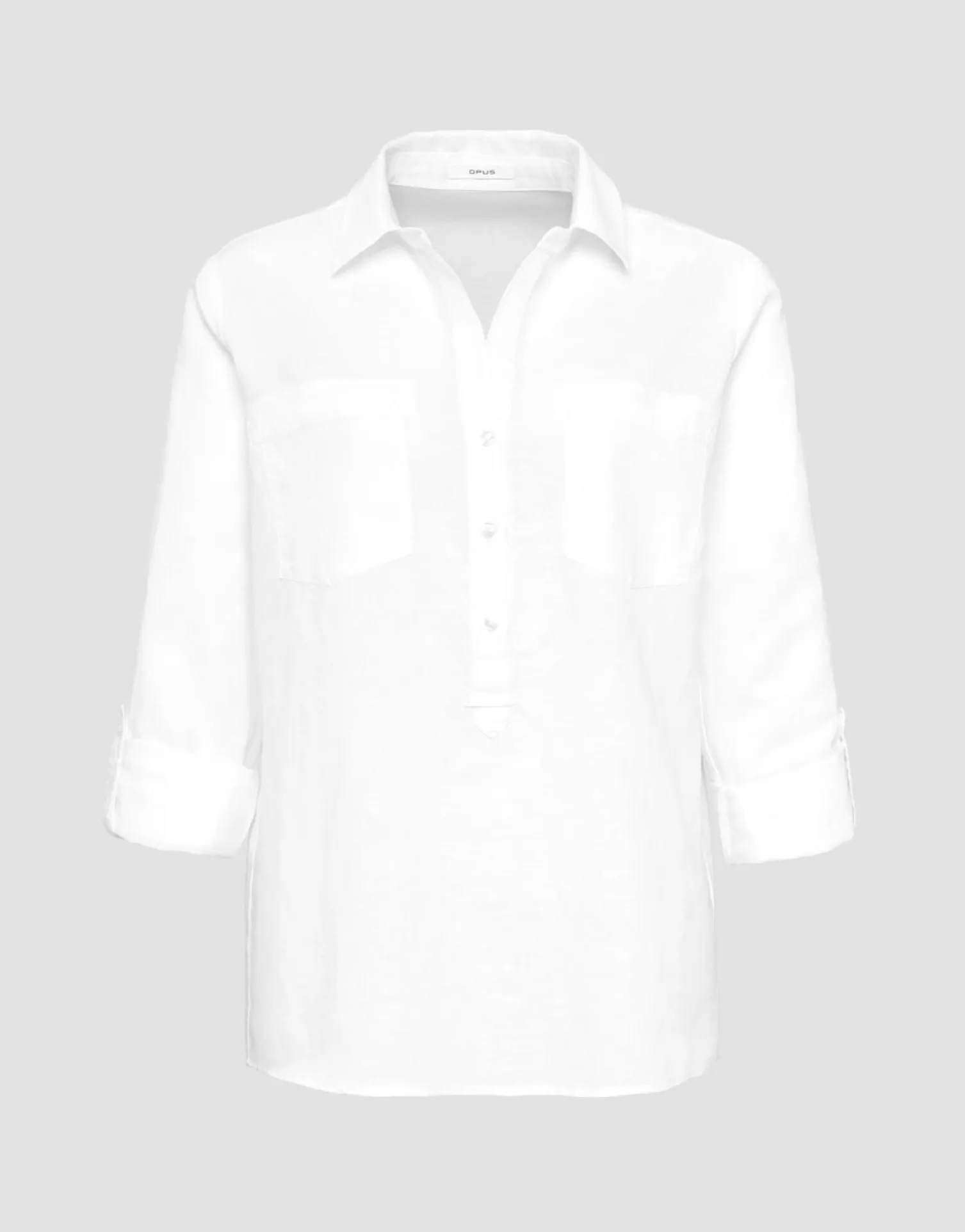 someday Fashion Blouses>Overhemdblouse Fredda White
