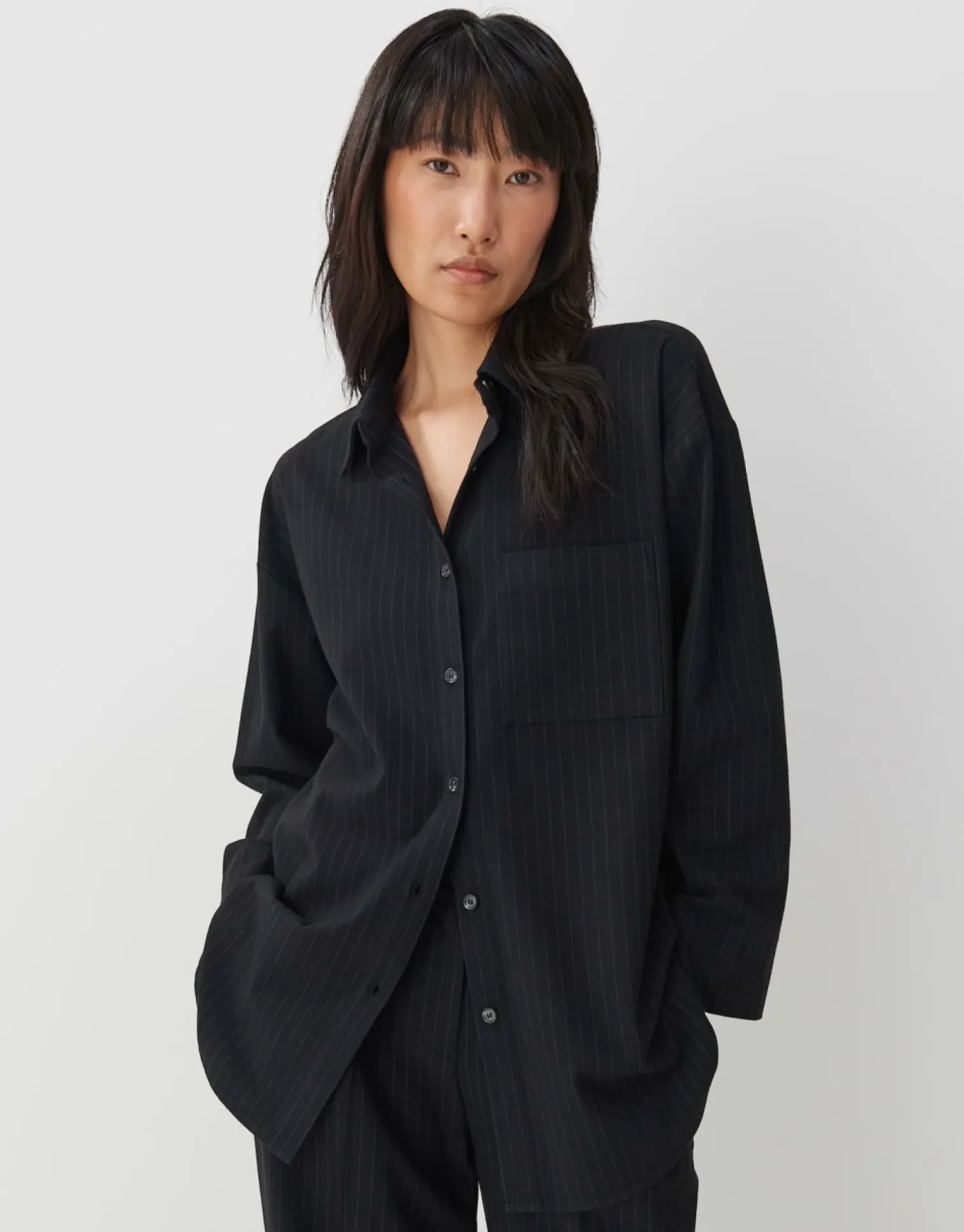 someday Fashion Blouses>Overhemdblouse Zosie Stripe Ocean