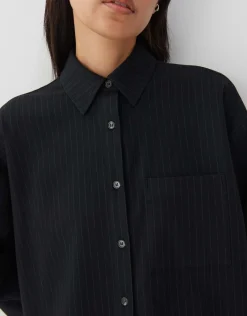 someday Fashion Blouses>Overhemdblouse Zosie Stripe Ocean