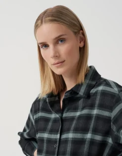 someday Fashion Jurken Rokken>Overhemdjurk Quarolin Soft Green