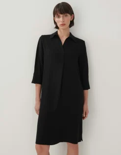 someday Fashion Jurken Rokken>Overhemdjurk Qulica Black