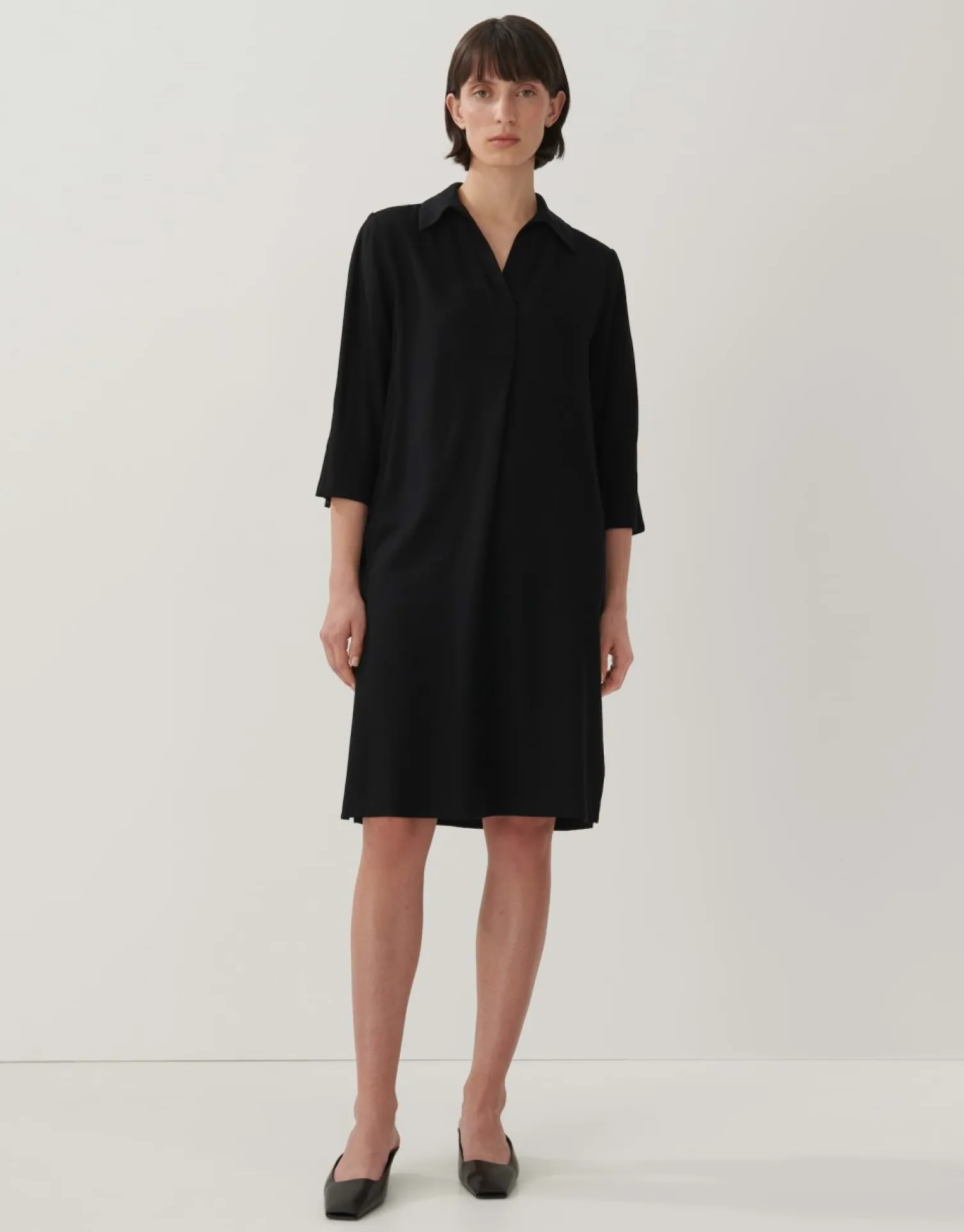 someday Fashion Jurken Rokken>Overhemdjurk Qulica Black