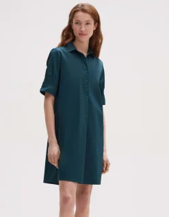 someday Fashion Jurken Rokken>Overhemdjurk Winno Deep Teal