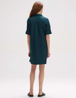 someday Fashion Jurken Rokken>Overhemdjurk Winno Deep Teal