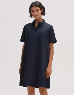 someday Fashion Jurken Rokken>Overhemdjurk Wolta Coal Blue