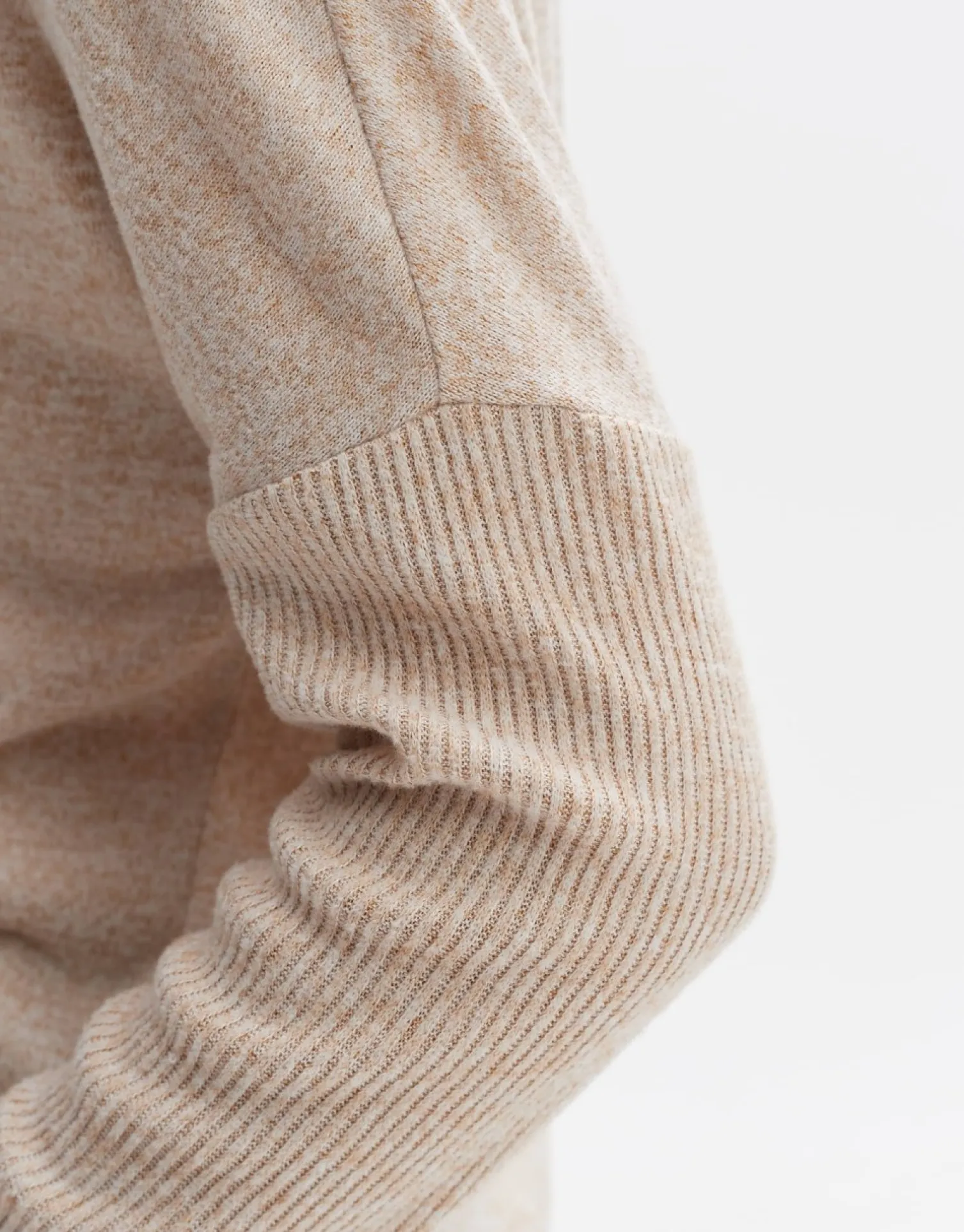 someday Fashion Shirts>Oversized Shirt Shamina Soft Nutmeg