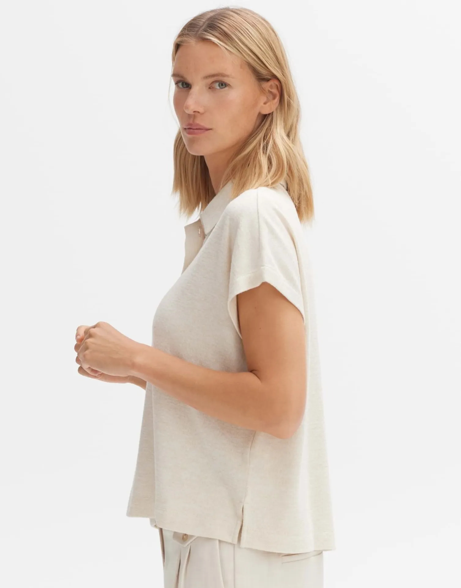 someday Fashion Shirts>Poloshirt Semufa Natural Glaze