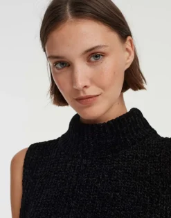 someday Fashion Gebreide Items>Pullunder Pagna Black