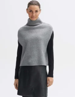 someday Fashion Gebreide Items>Pullunder Palisa Easy Grey