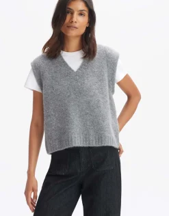 someday Fashion Gebreide Items>Pullunder Pilom Easy Grey