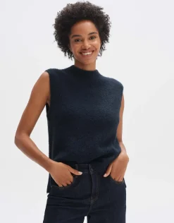 someday Fashion Gebreide Items>Pullunder Pya Coal Blue