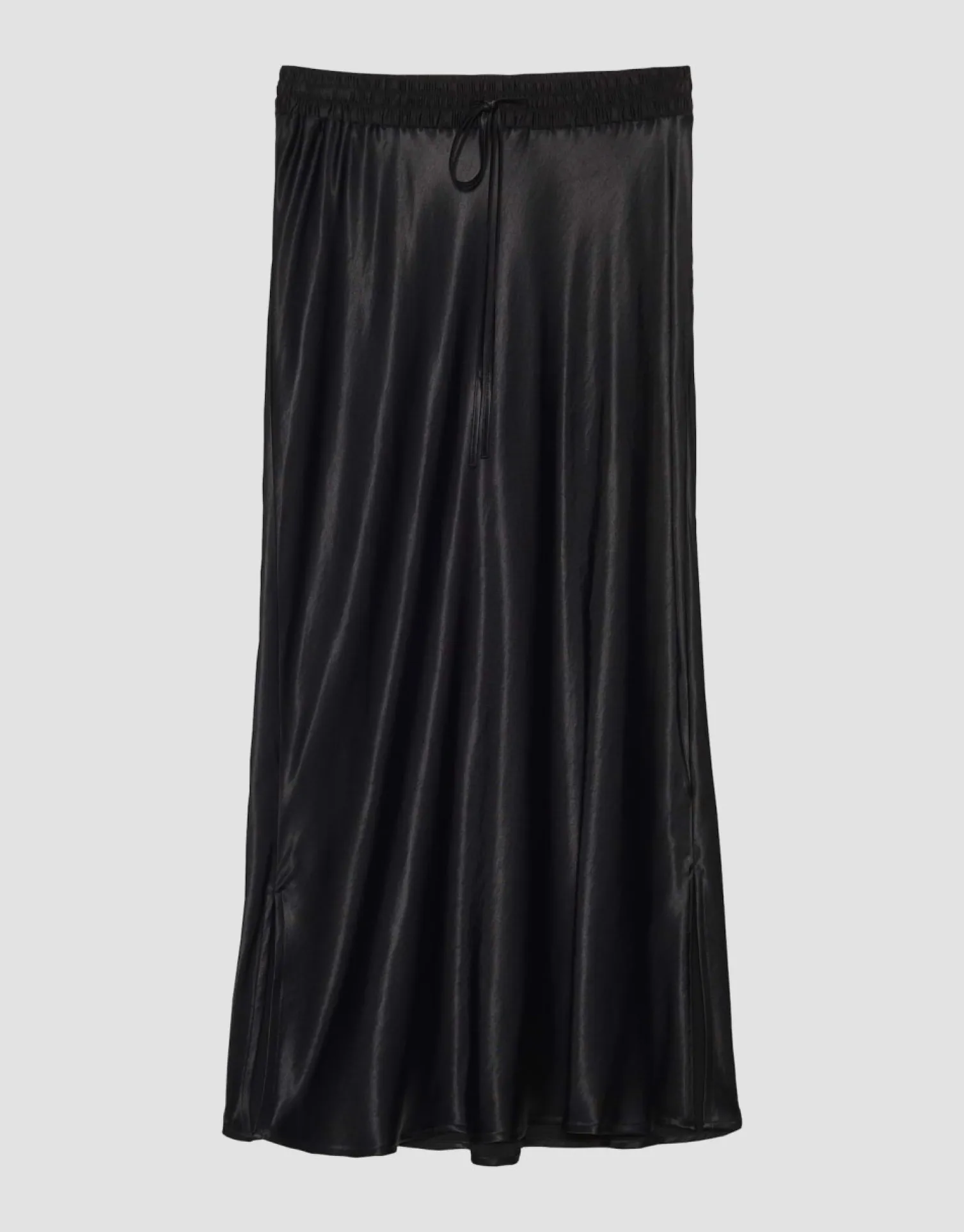 someday Fashion Jurken Rokken>Satijnen Rok Oflow Uni Black