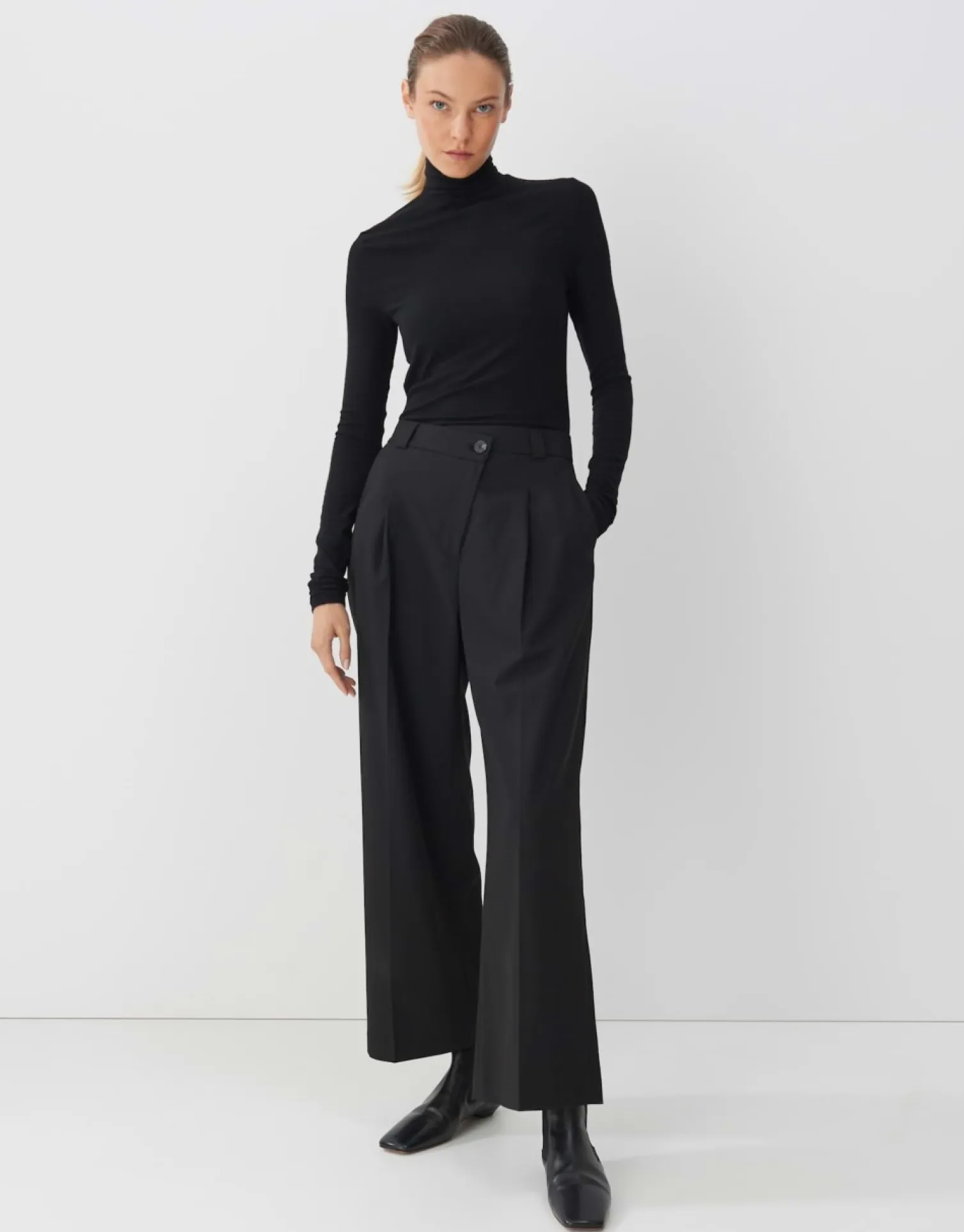 someday Fashion Shirts>Shirt Met Col Kimora Black