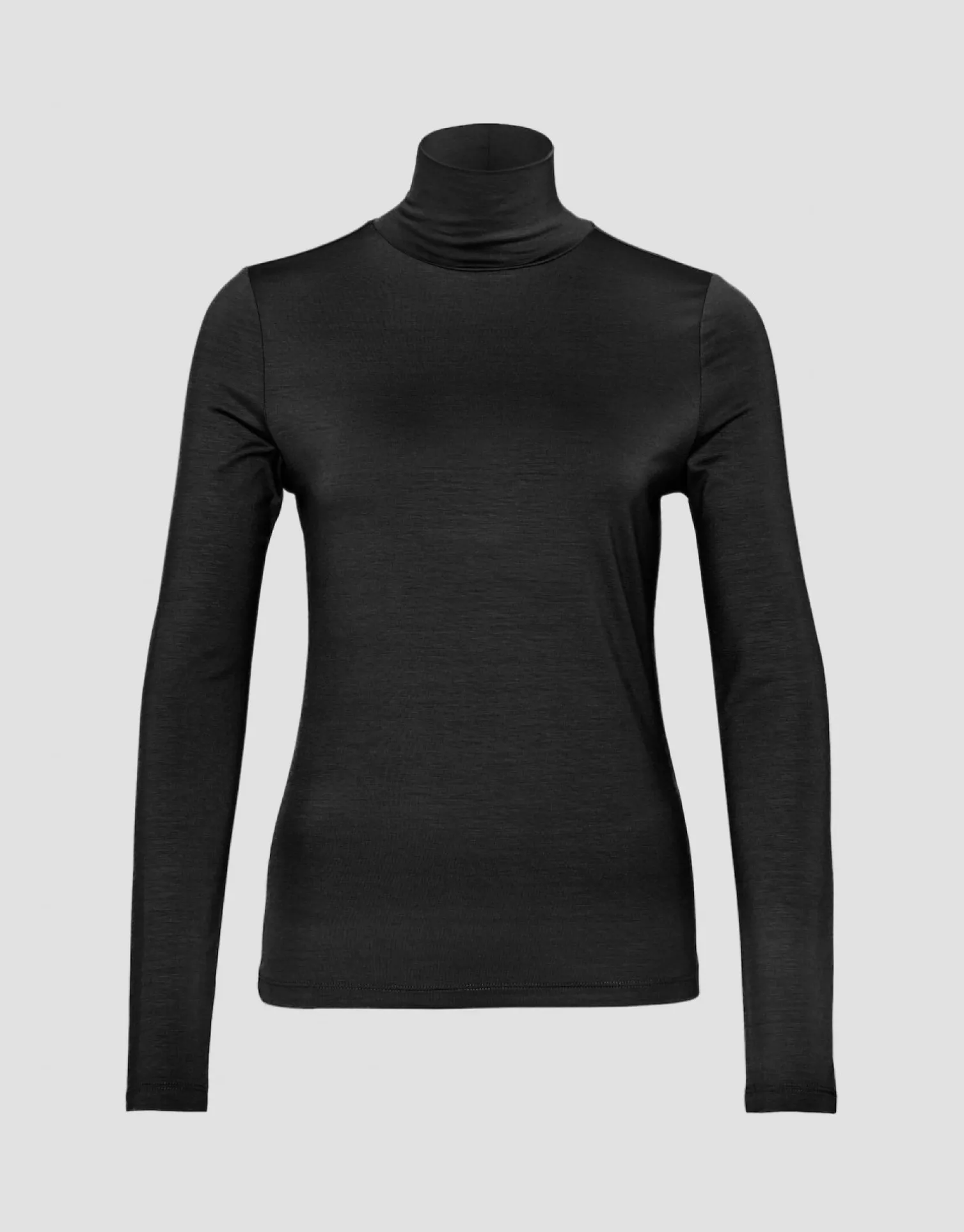 someday Fashion Shirts>Shirt Met Col Sariette Black
