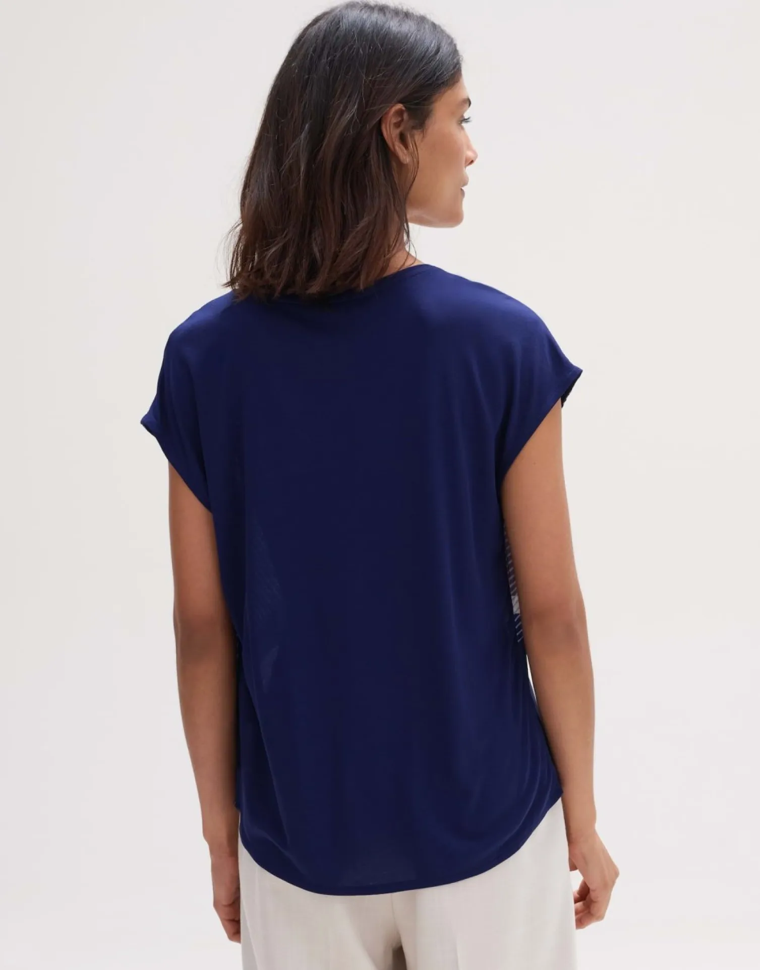 someday Fashion Shirts>Shirt Met Print Sadoli Print Blue Hour