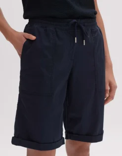 someday Fashion Broeken>Short Melvita Shorts Solid Coal Blue