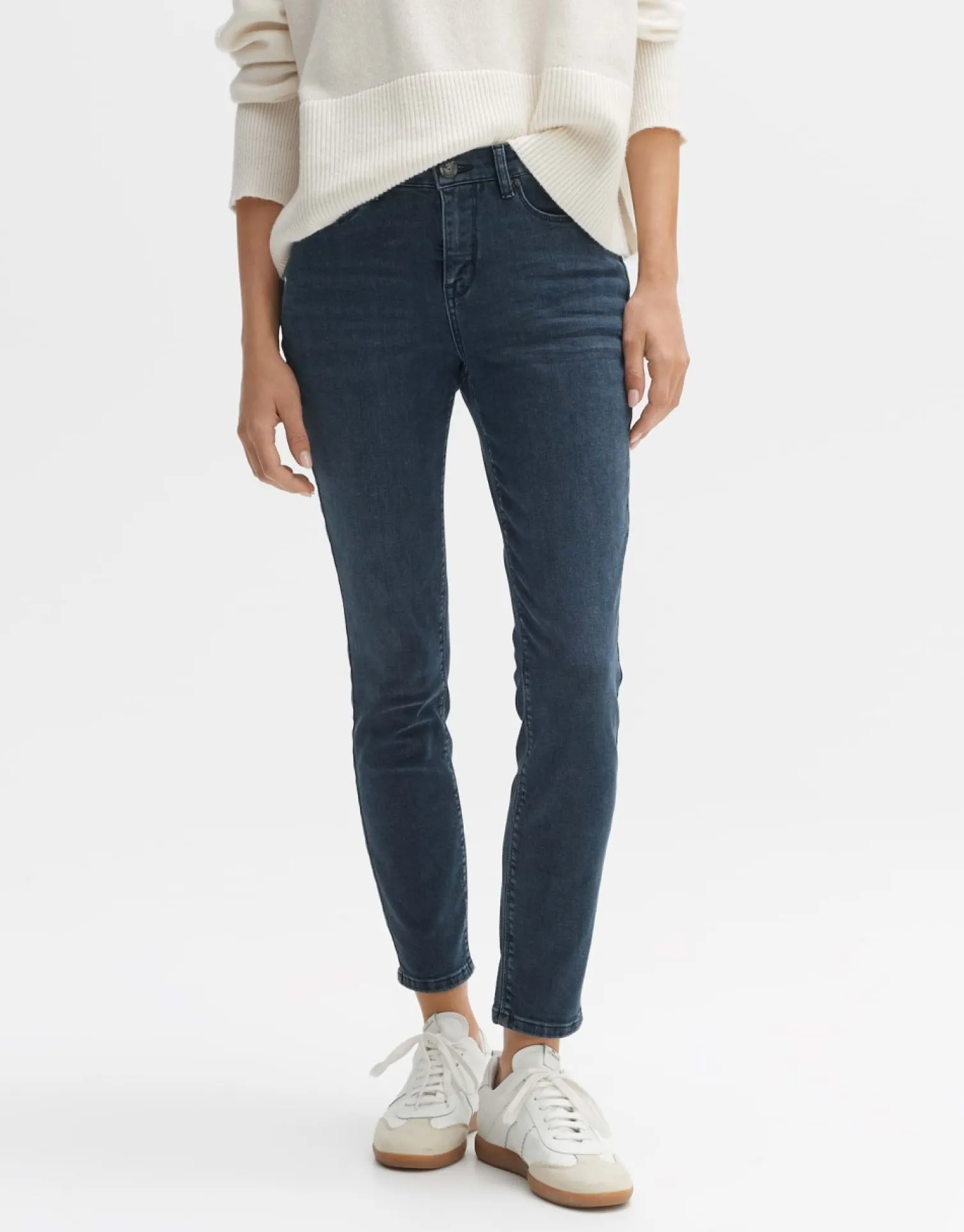 someday Fashion Jeans>Skinny Jeans Elma Blue Black Deep Blue Black