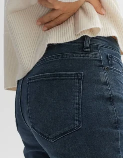 someday Fashion Jeans>Skinny Jeans Elma Blue Black Deep Blue Black