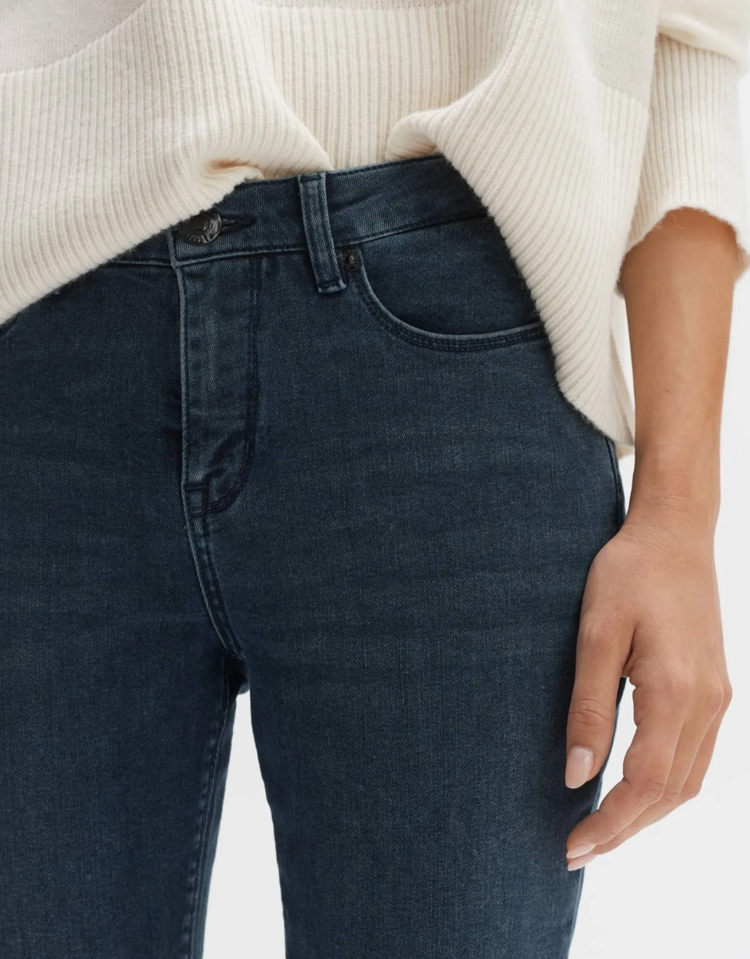 someday Fashion Jeans>Skinny Jeans Elma Blue Black Deep Blue Black