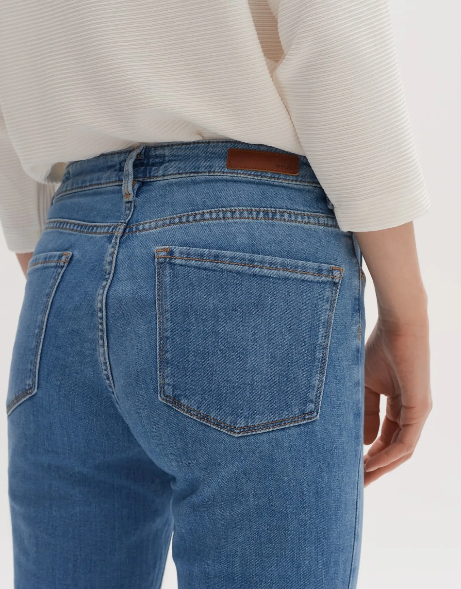 someday Fashion Jeans>Skinny Jeans Elma Mid Blue Clean Blue