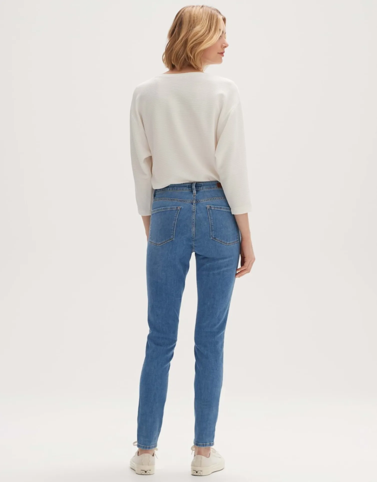 someday Fashion Jeans>Skinny Jeans Elma Mid Blue Clean Blue