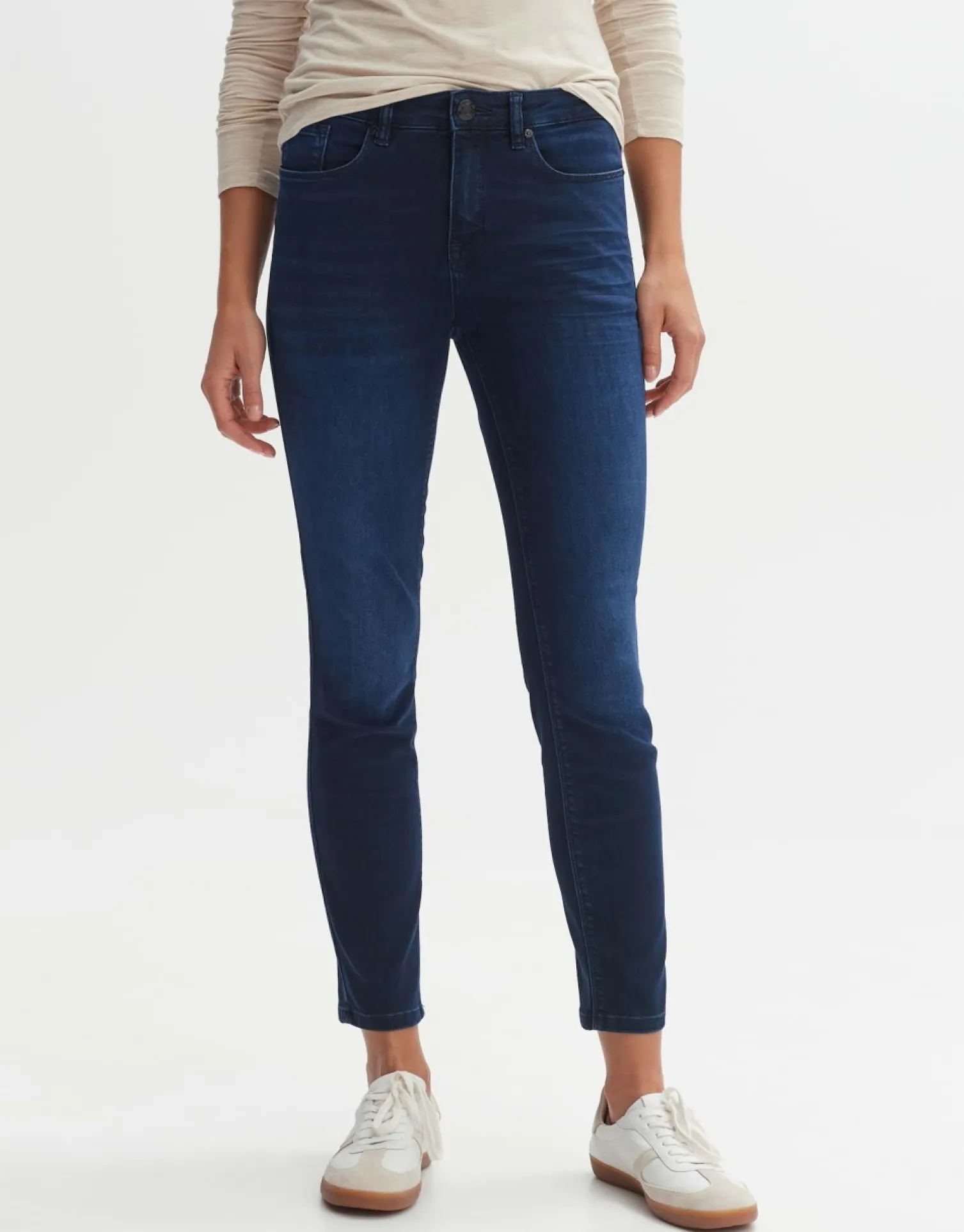 someday Fashion Jeans>Skinny Jeans Elma Midnight Deep Vintage Blue