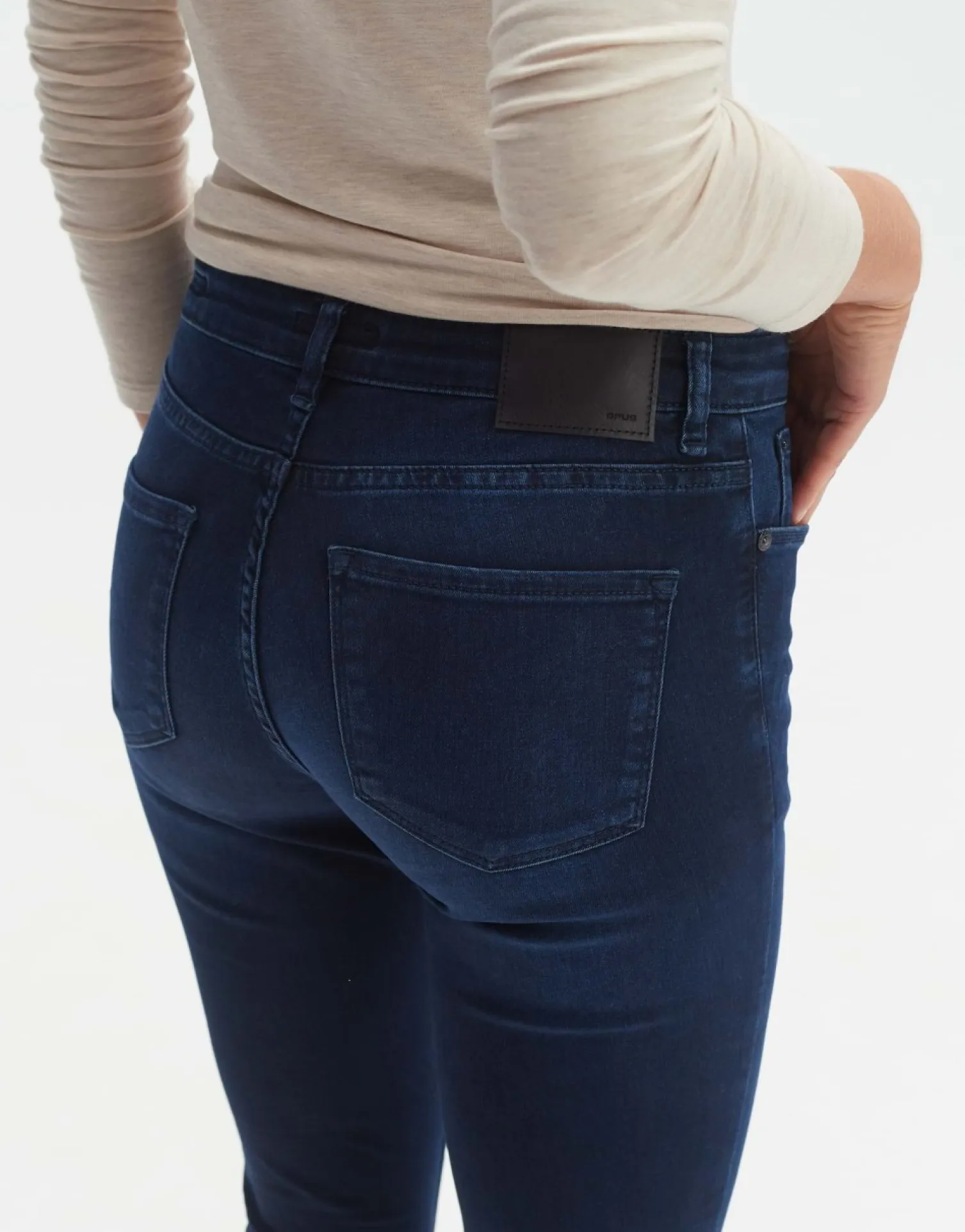 someday Fashion Jeans>Skinny Jeans Elma Midnight Deep Vintage Blue