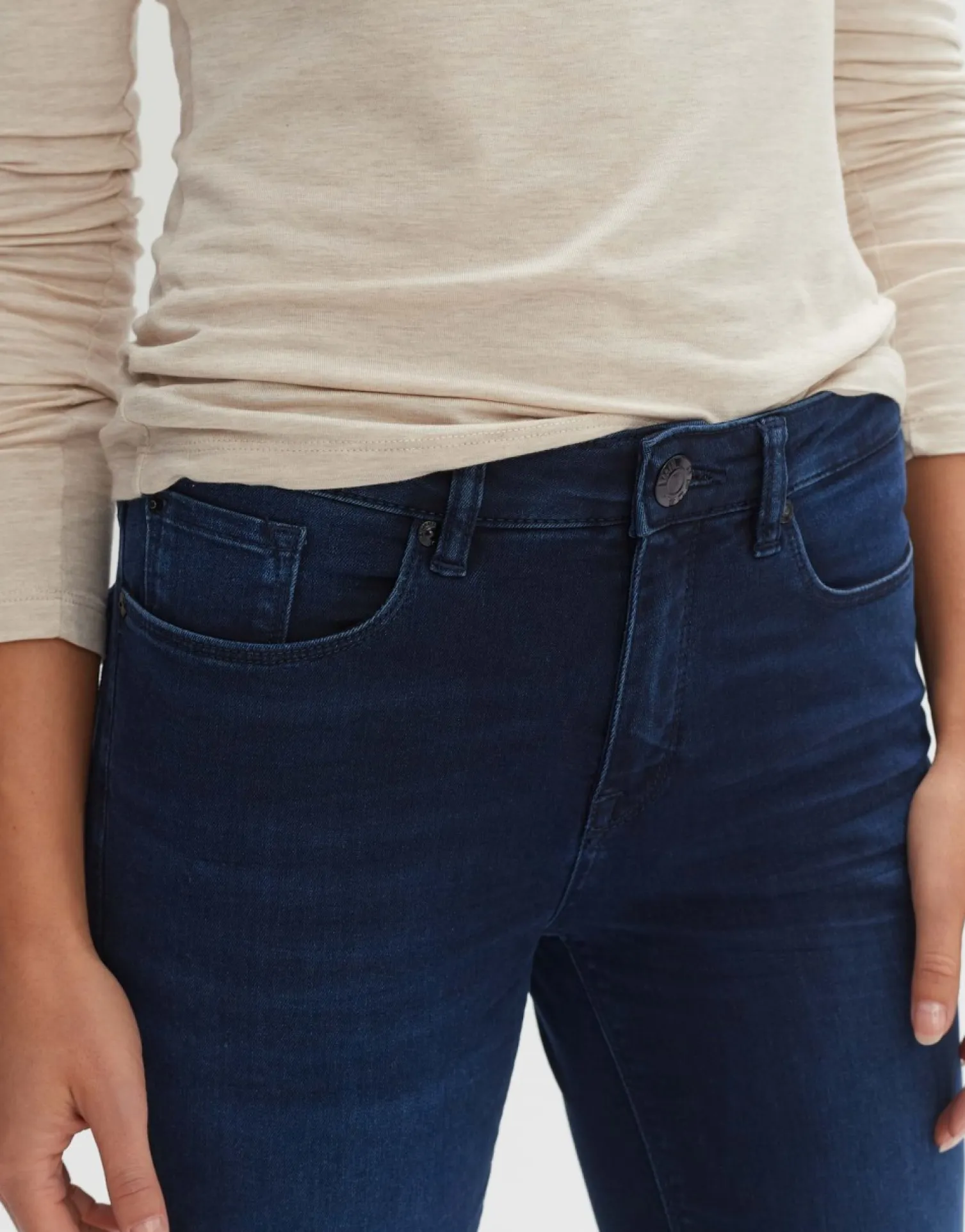 someday Fashion Jeans>Skinny Jeans Elma Midnight Deep Vintage Blue