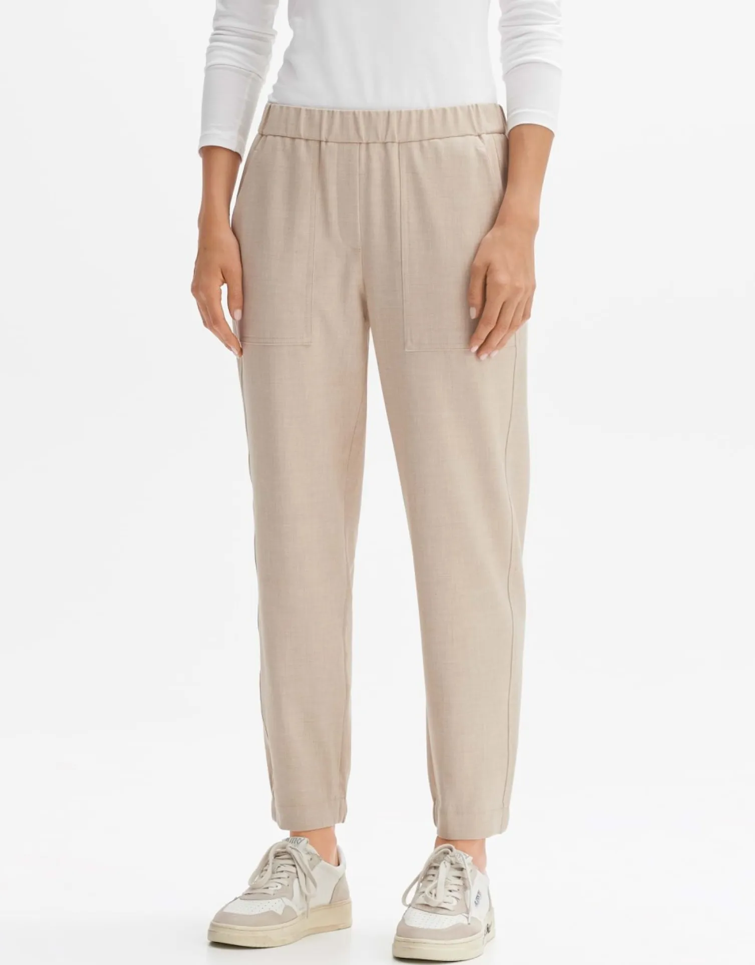 someday Fashion Broeken>Slip-On Broek Myha Macadamia