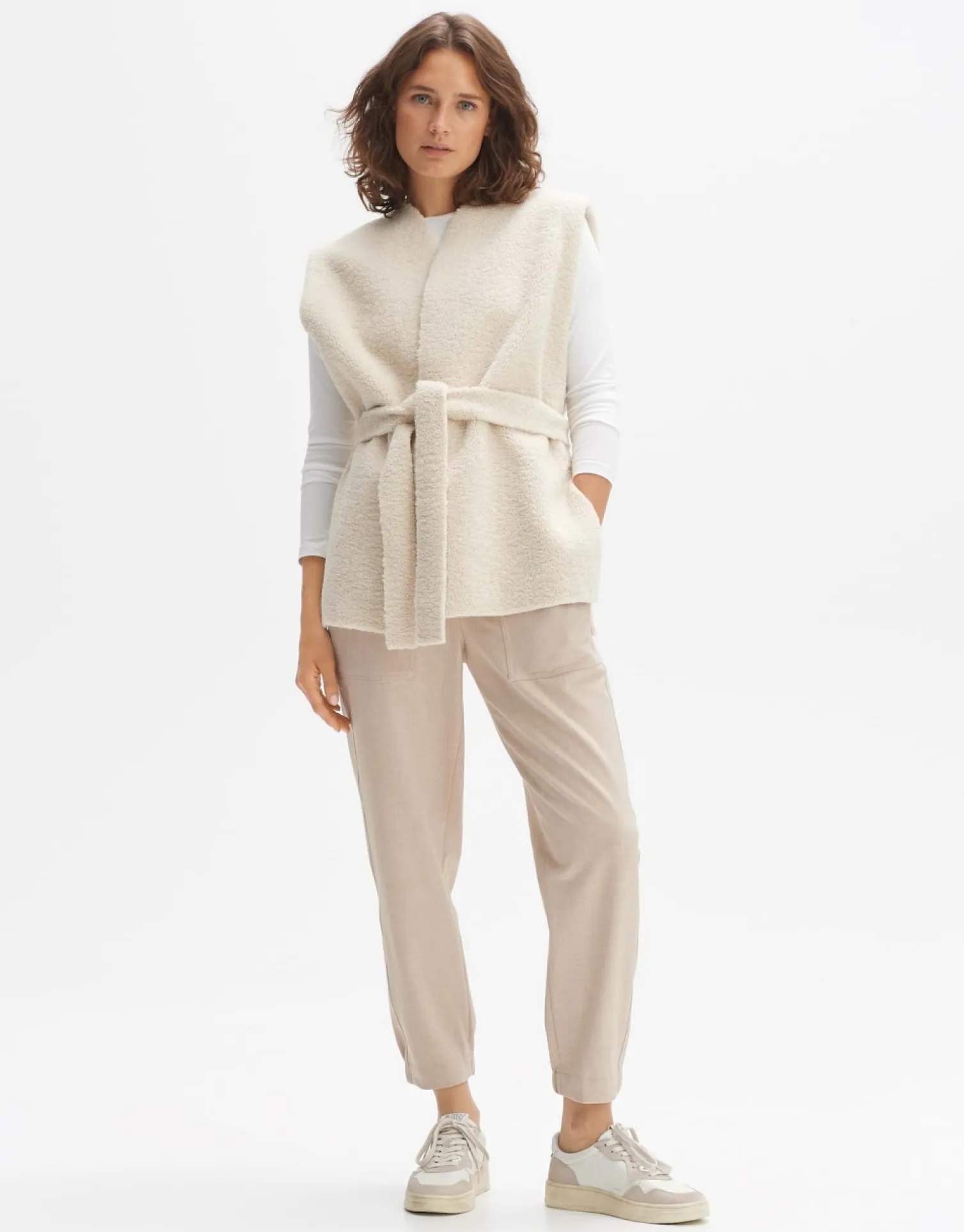 someday Fashion Broeken>Slip-On Broek Myha Macadamia