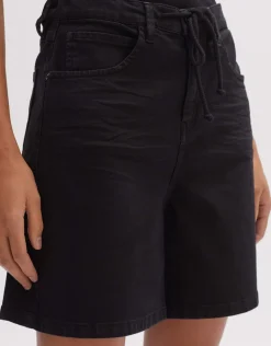 someday Fashion Gebreide Items>Spijkershorts Louis Shorts Black