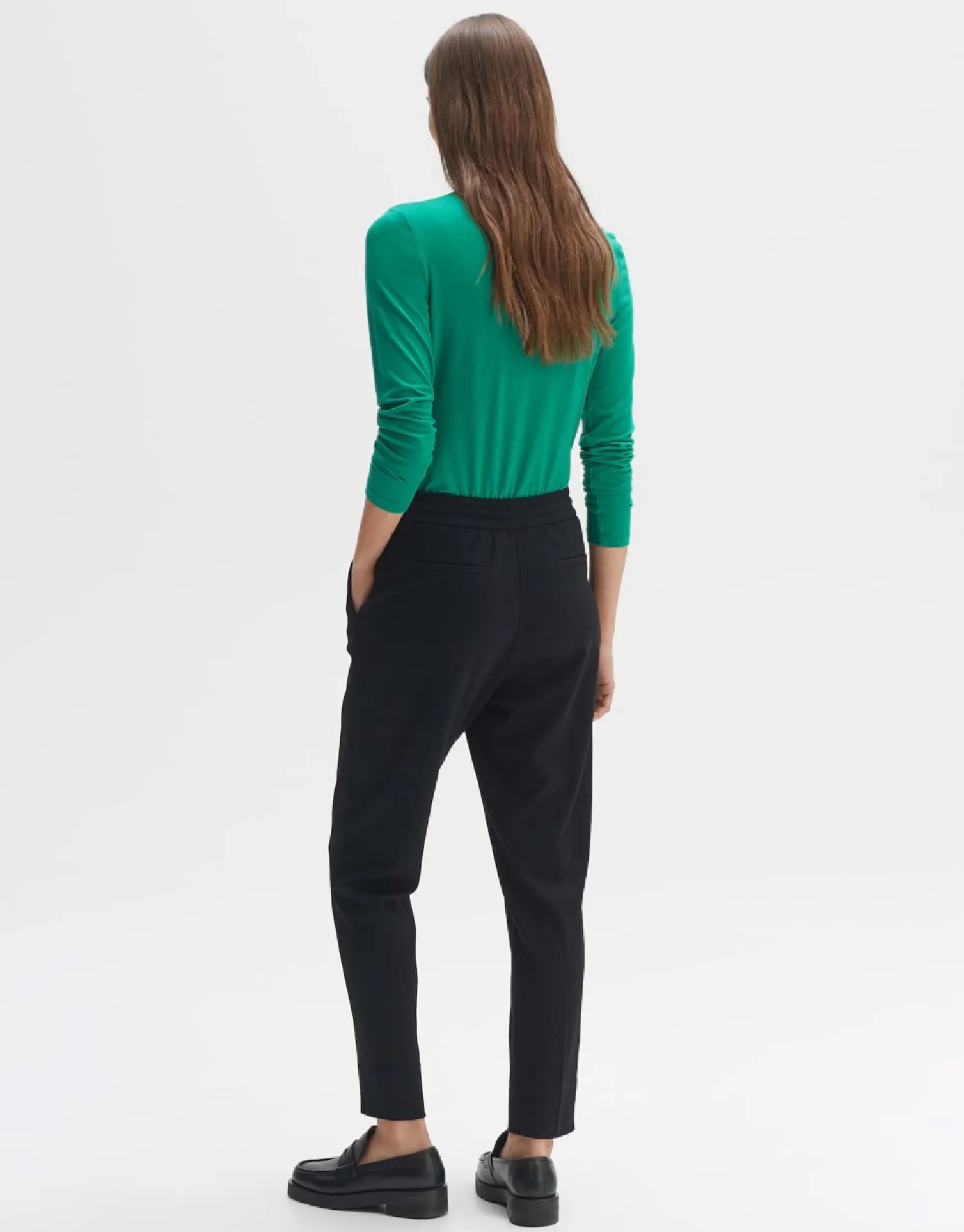 someday Fashion Broeken>Stoffen Broek Elopa Black