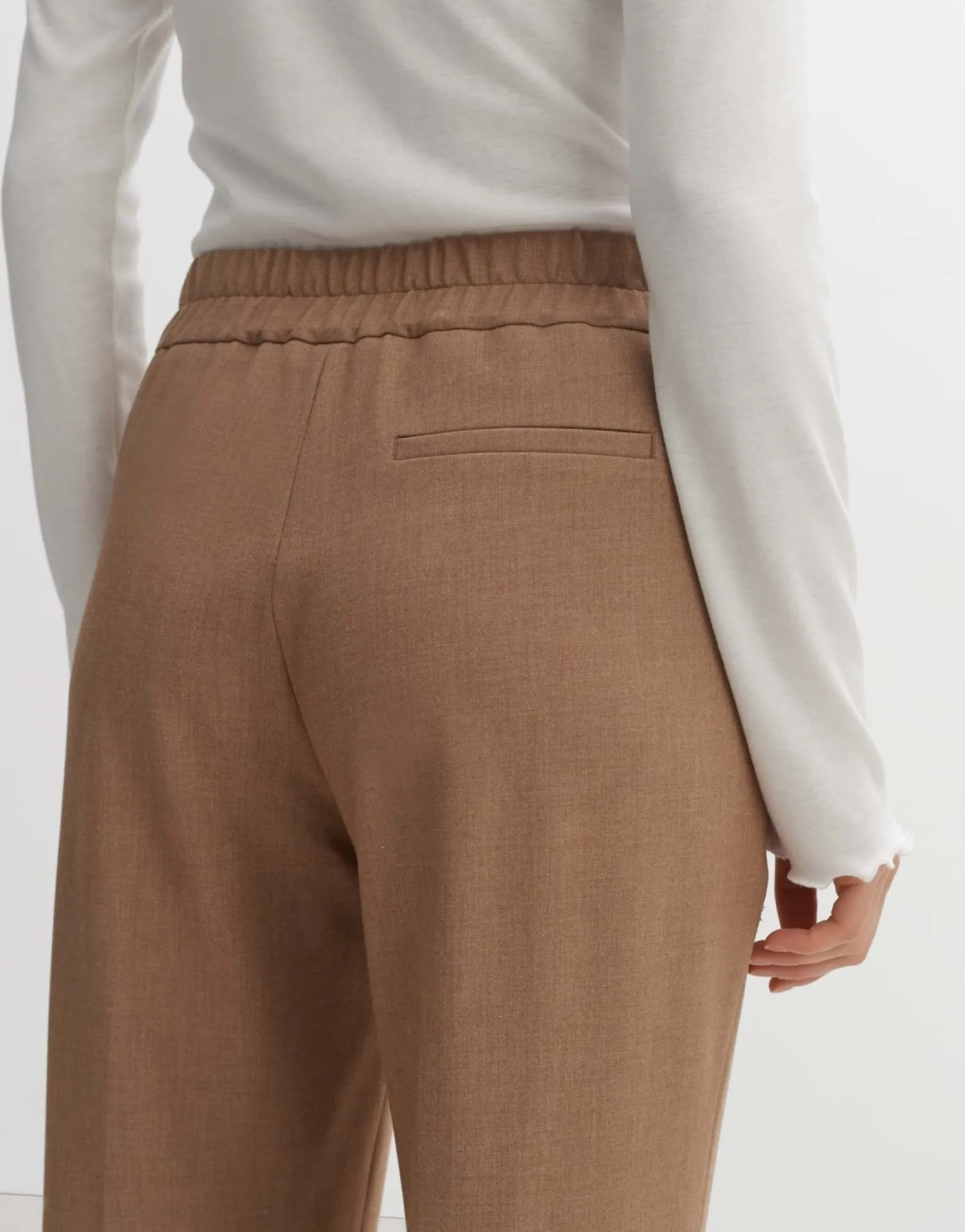 someday Fashion Broeken>Stoffen Broek Maikito Brushed Argan Oil